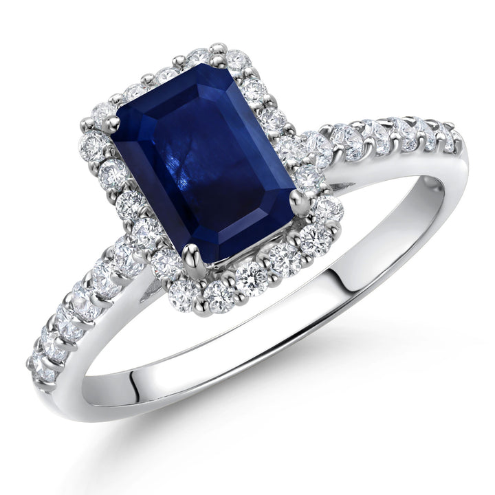 Ring in 10K White Gold