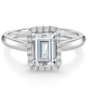 Ring in 10K White Gold