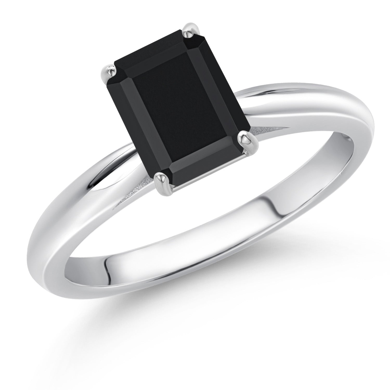 Ring in 10K White Gold