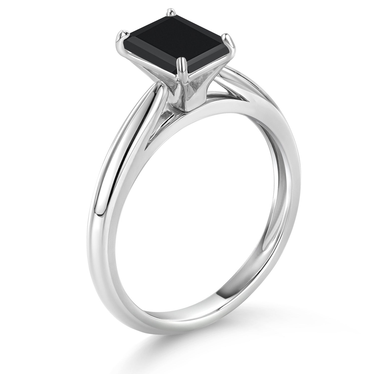 Ring in 10K White Gold