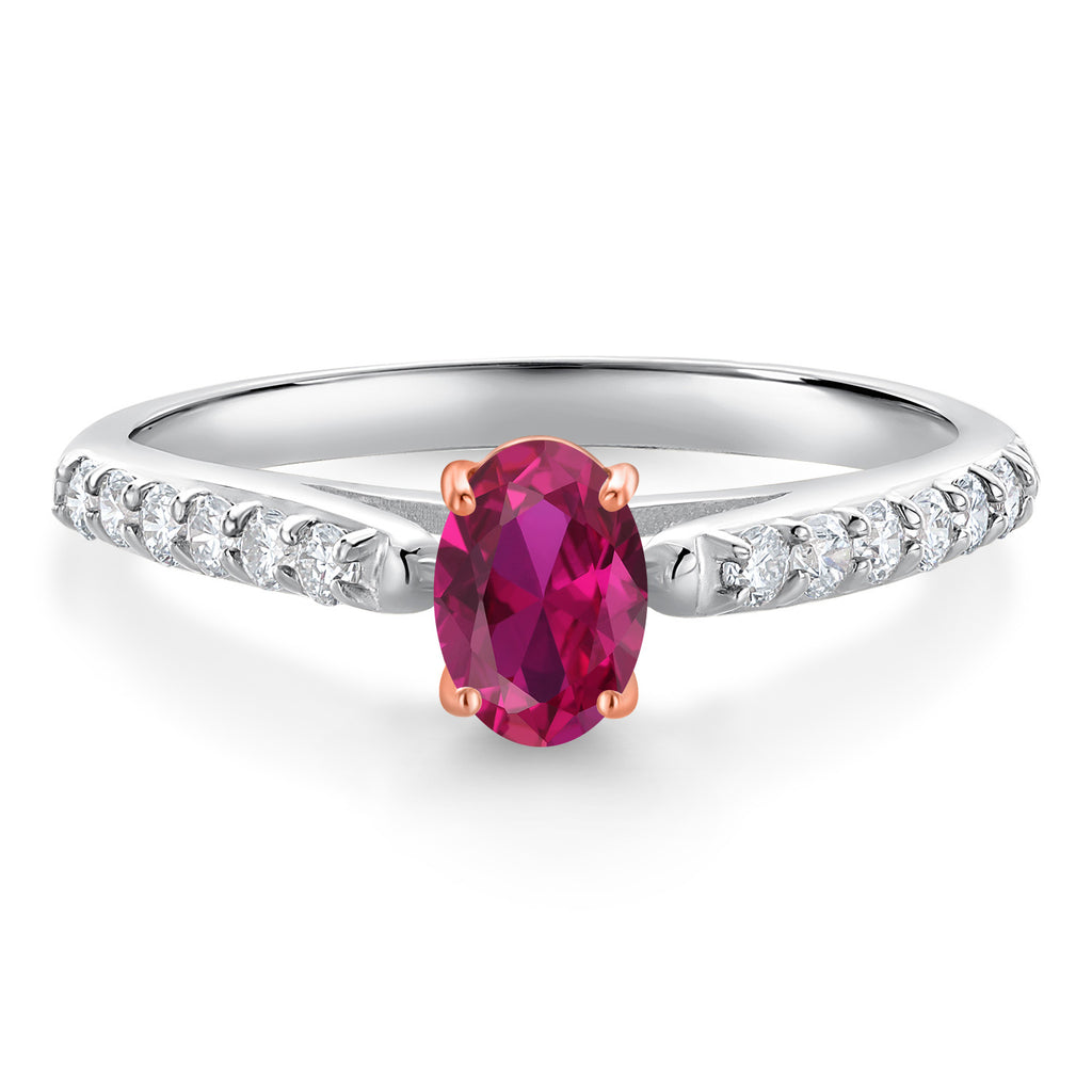Created Ruby - July_6_Ring in 10K Two Tone Gold