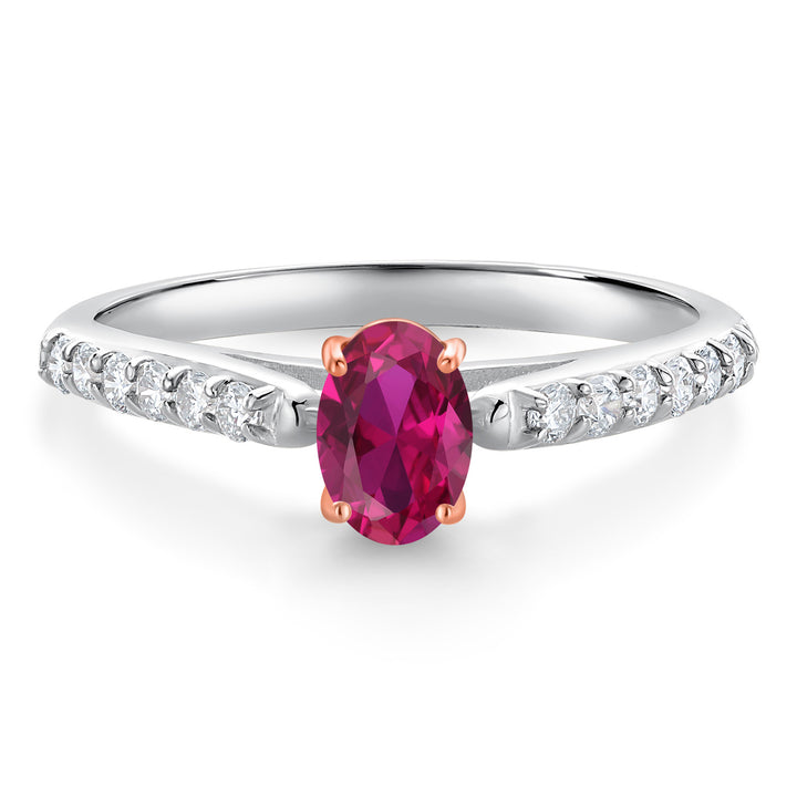 Created Ruby - July_8_Ring in 10K Two Tone Gold