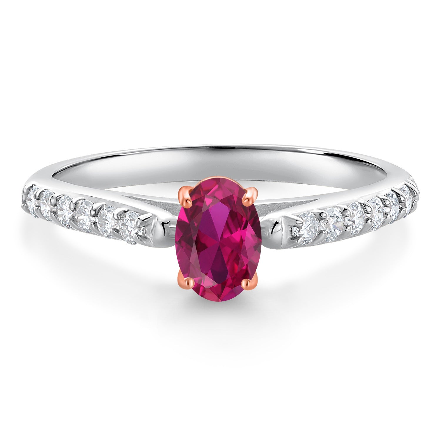 Created Ruby - July_6_Ring in 10K Two Tone Gold