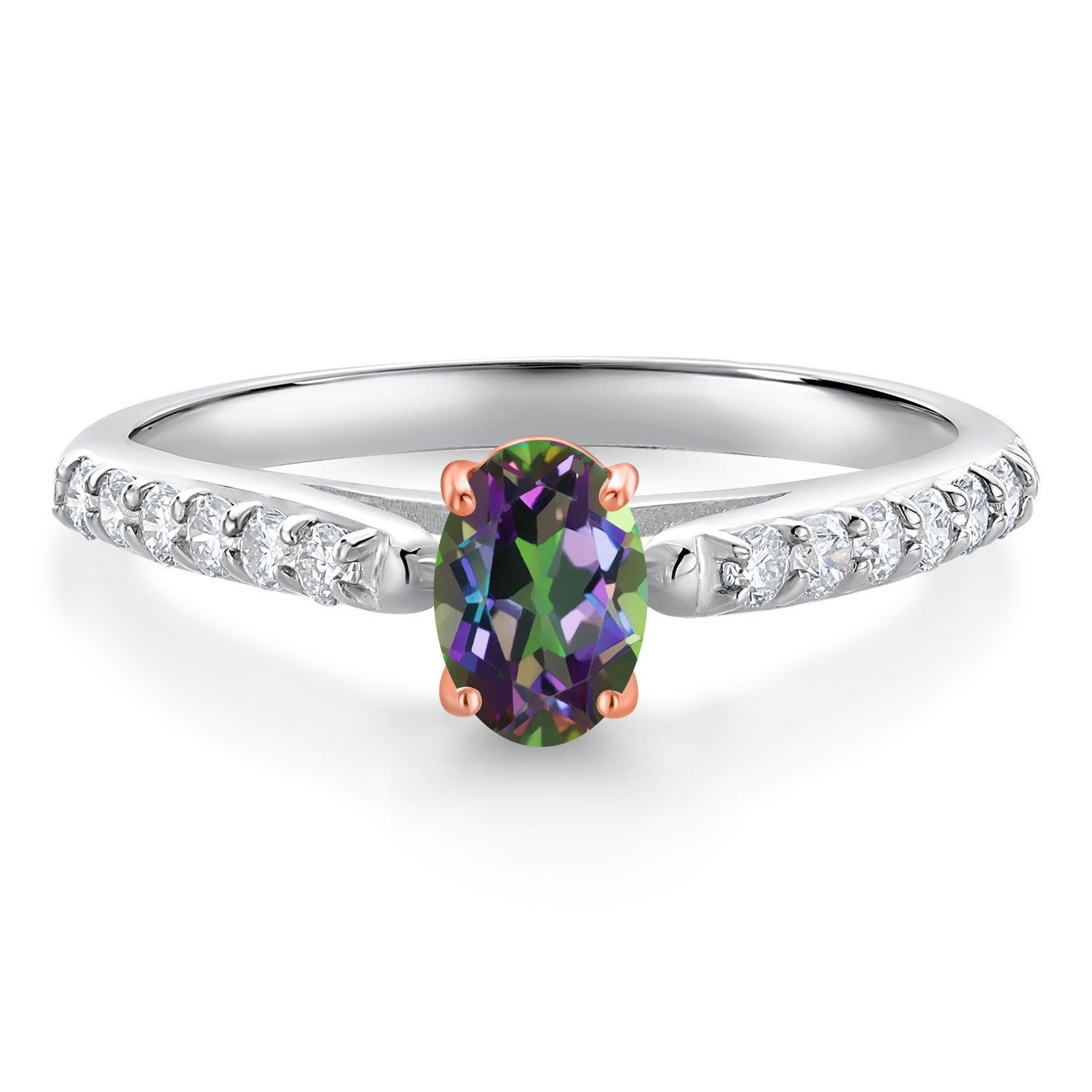 Green Mystic Topaz_6_Ring in 10K Two Tone Gold