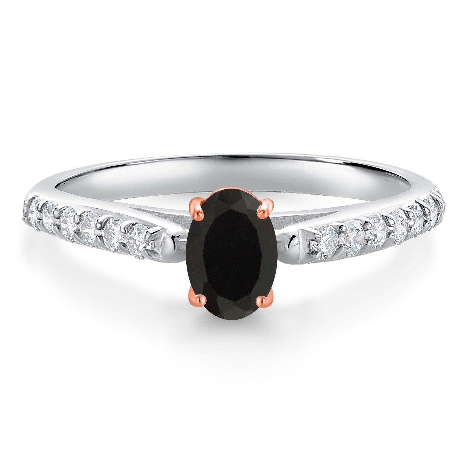 Onyx - December_8_Ring in 10K Two Tone Gold
