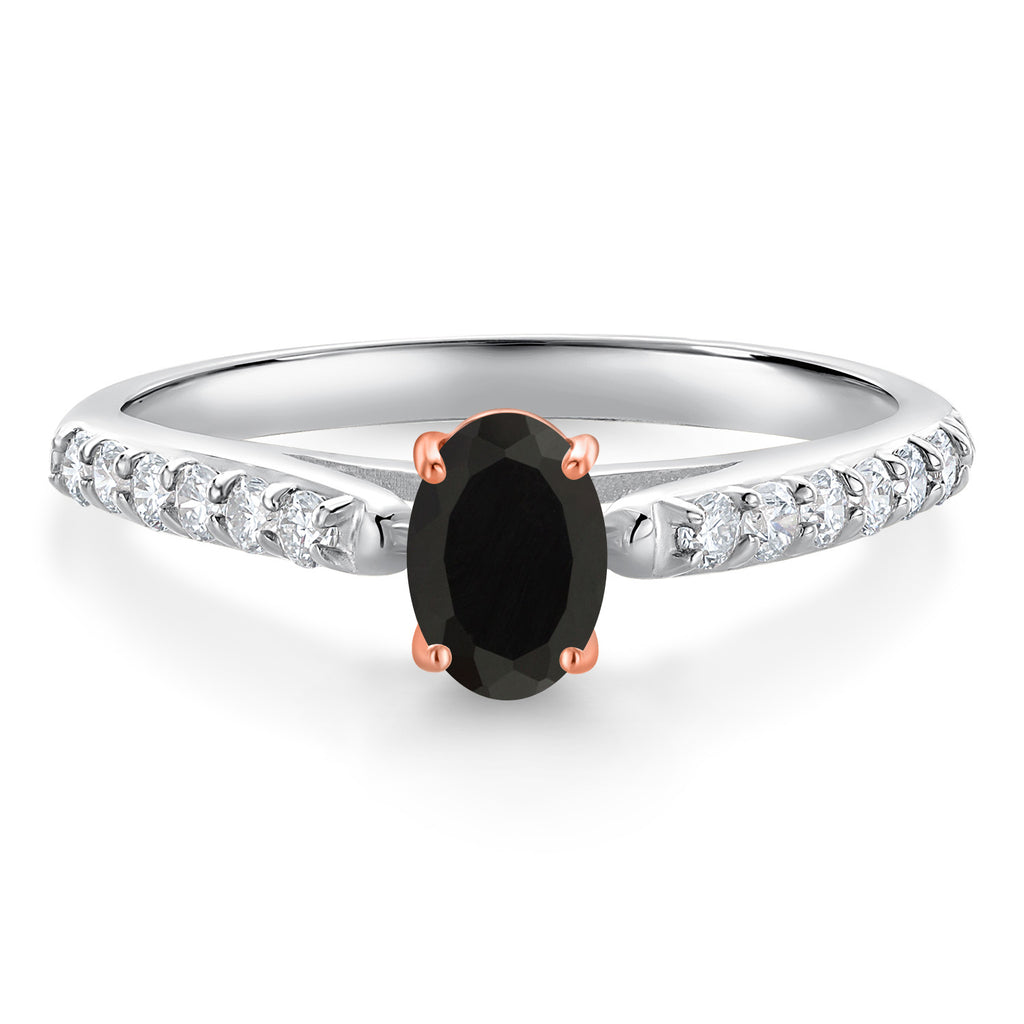Onyx - December_9_Ring in 10K Two Tone Gold