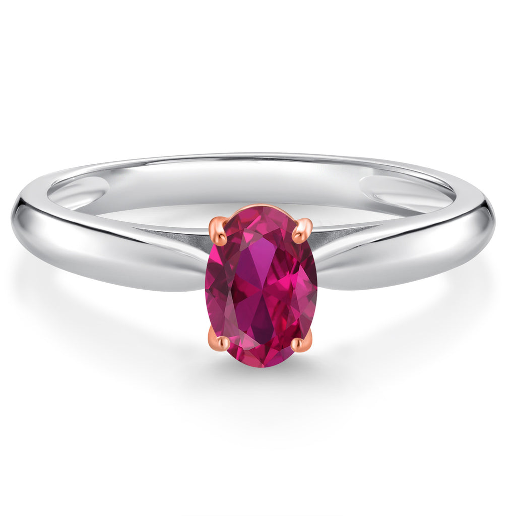 Created Ruby - July_7_Ring in 10K Two Tone Gold
