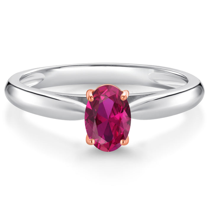 Created Ruby - July_5_Ring in 10K Two Tone Gold