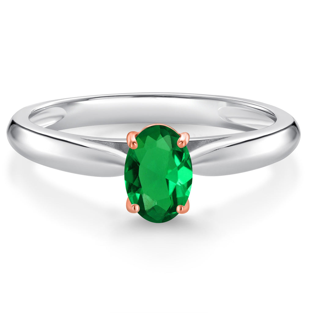 6_Ring in 925 Sterling Silver and Rose Gold