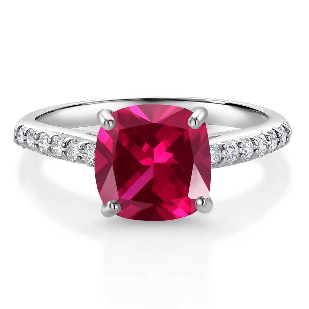 Created Ruby - July_9_Ring in 10K White Gold