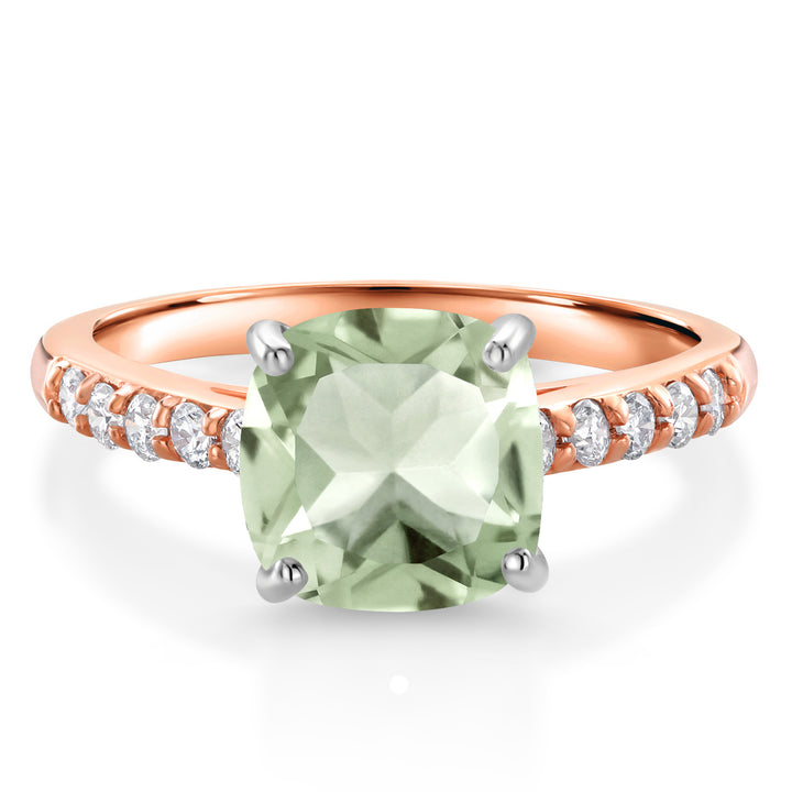 Prasiolite_5_Ring in 10K Two Tone Gold
