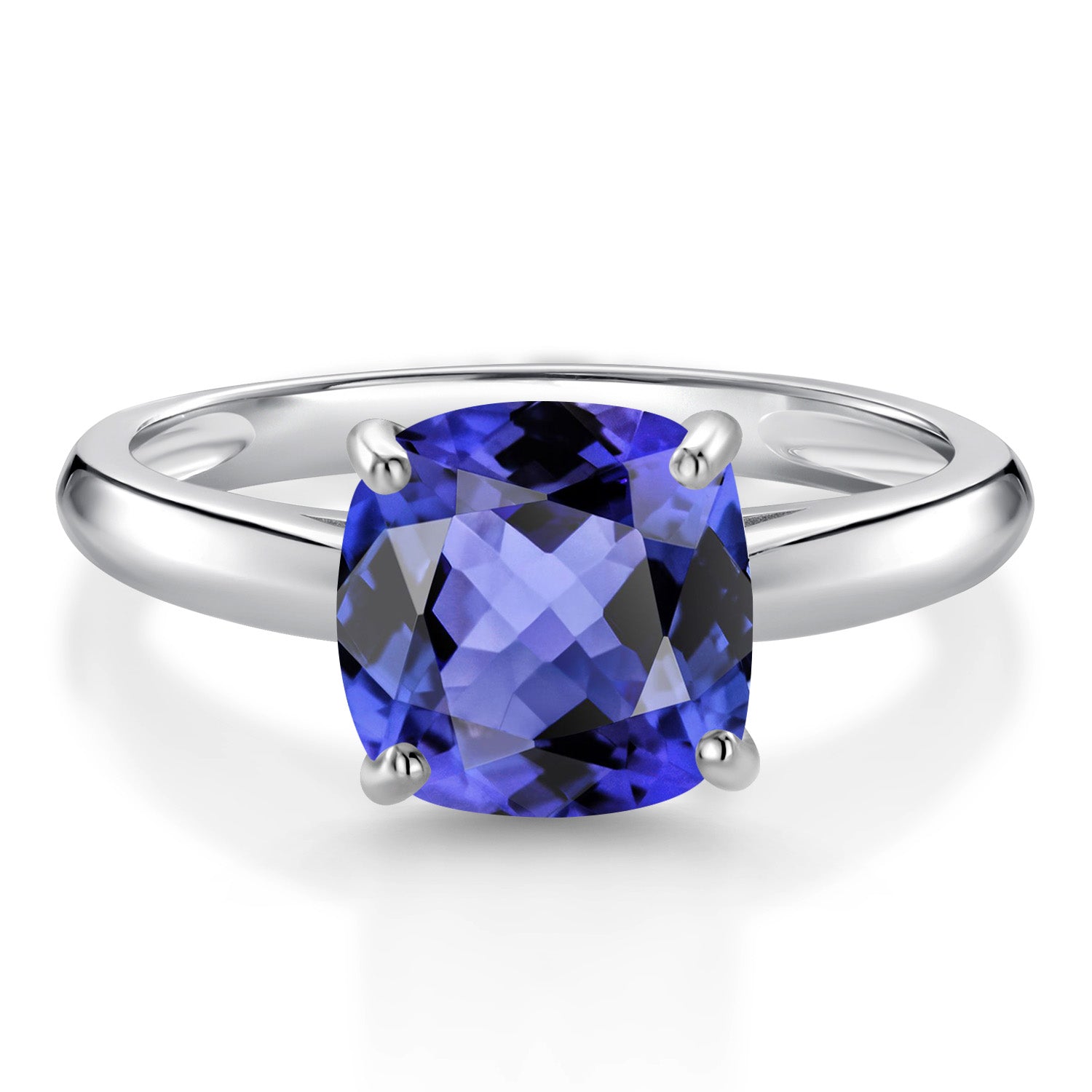 Tanzanite - December_8_Ring in 10K White Gold