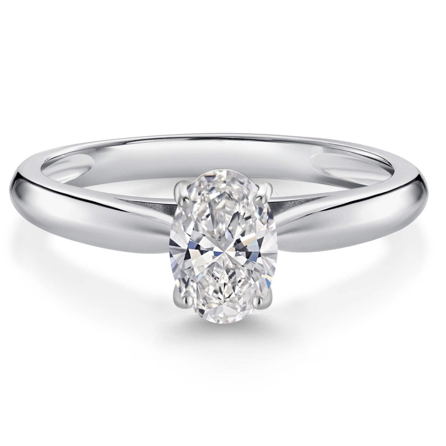 Lab Grown Diamond_5_Ring in 10K White Gold