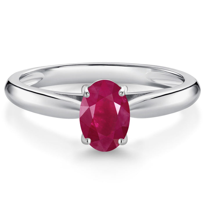 Ruby - July_5_Ring in 10K White Gold