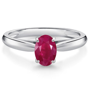 Ruby - July_5_Ring in 10K White Gold