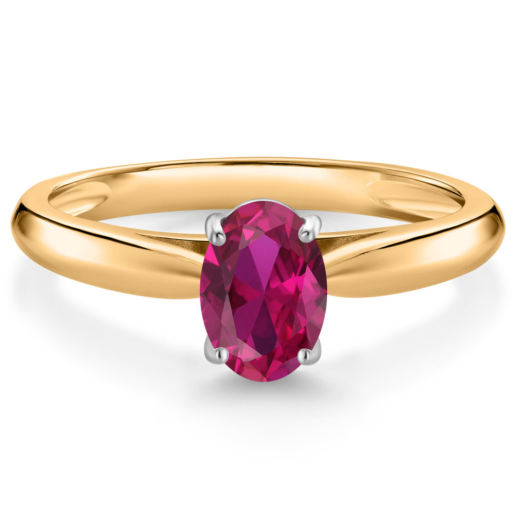 Created Ruby_9_Ring in 10K Two Tone Gold