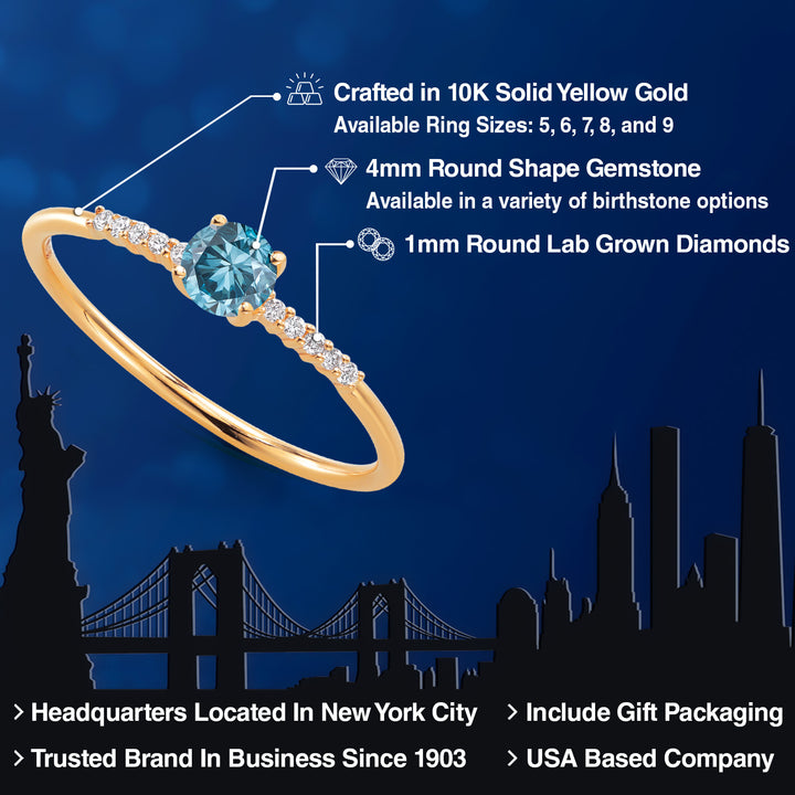 Ring in 10K Yellow Gold