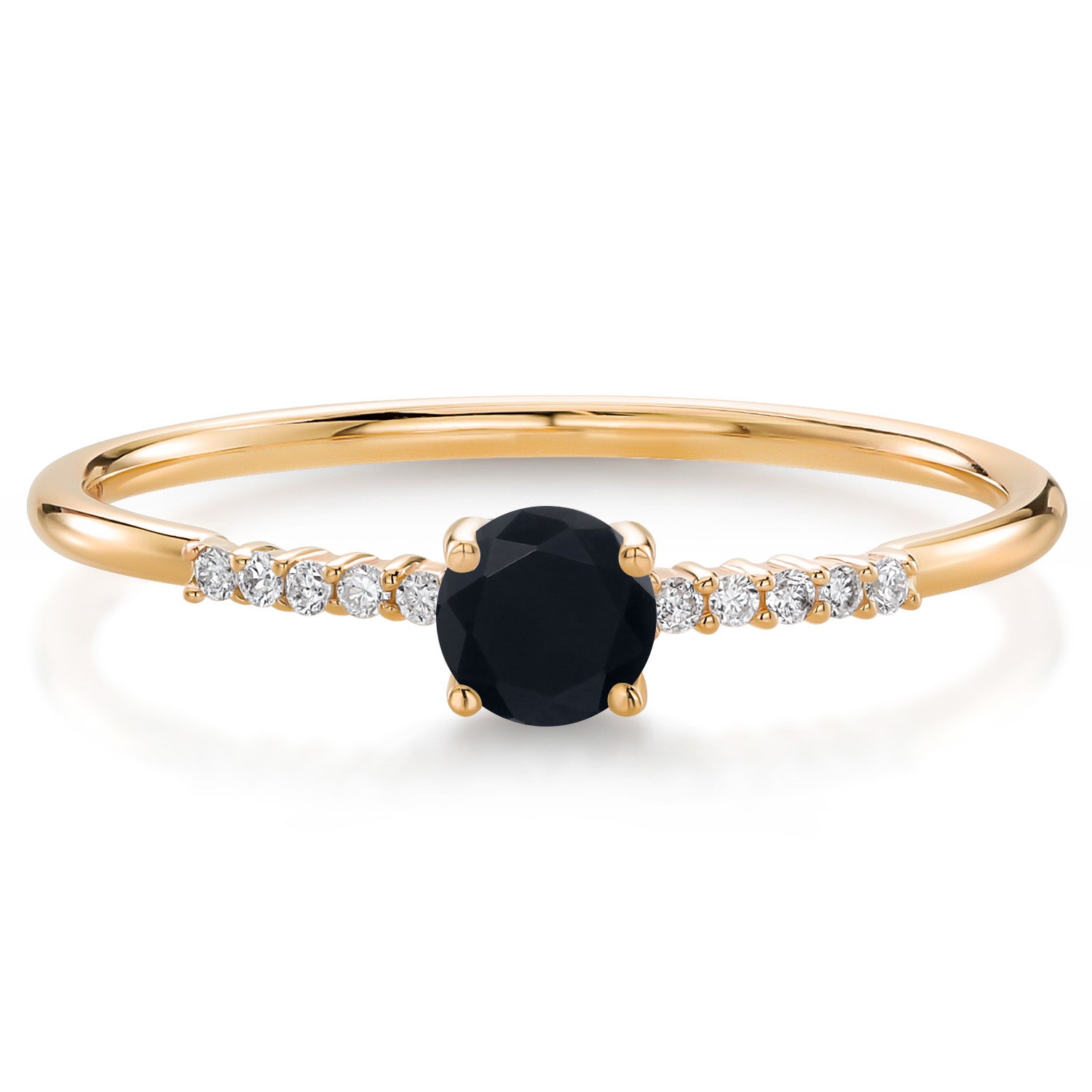 Onyx - December_9_Ring in 10K Yellow Gold