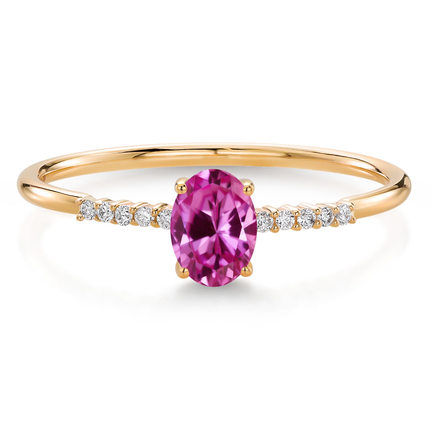 Pink Created Sapphire - September_7