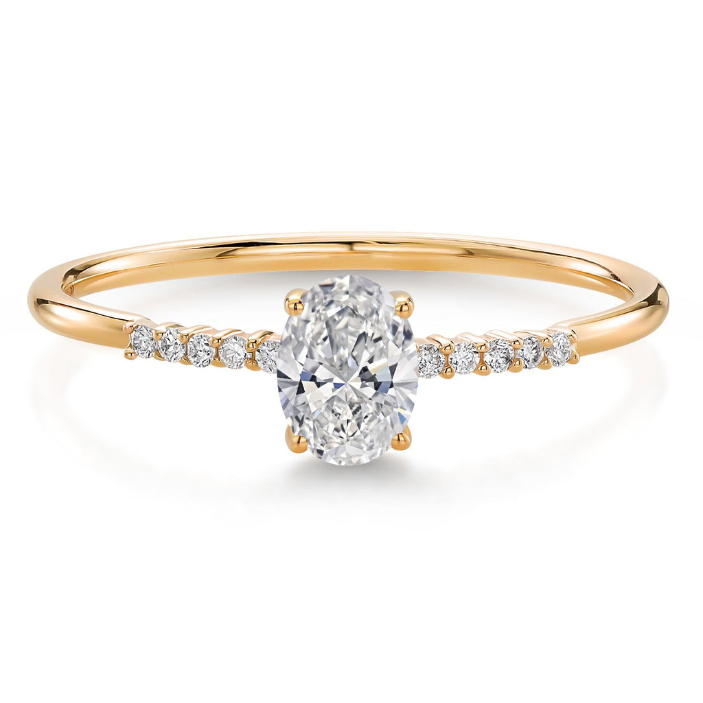 Lab Grown Diamond_9_Ring in 10K Yellow Gold