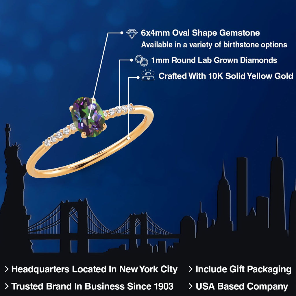 Ring in 10K Yellow Gold