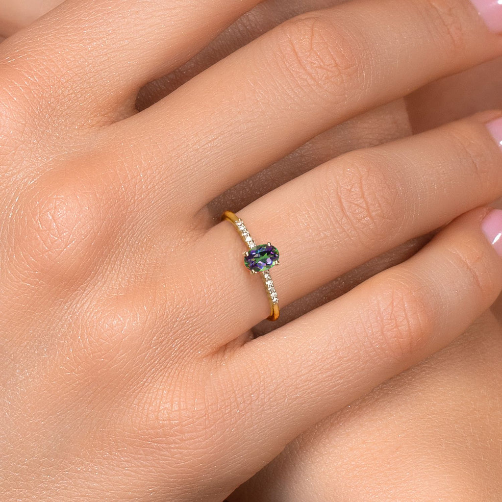 Ring in 10K Yellow Gold