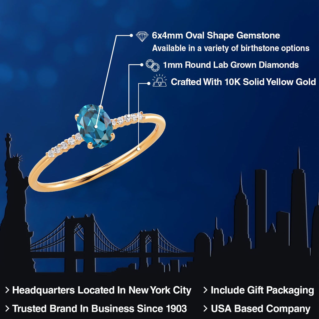 Ring in 10K Yellow Gold