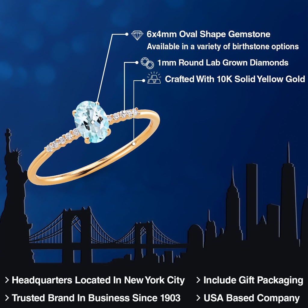 Ring in 10K Yellow Gold