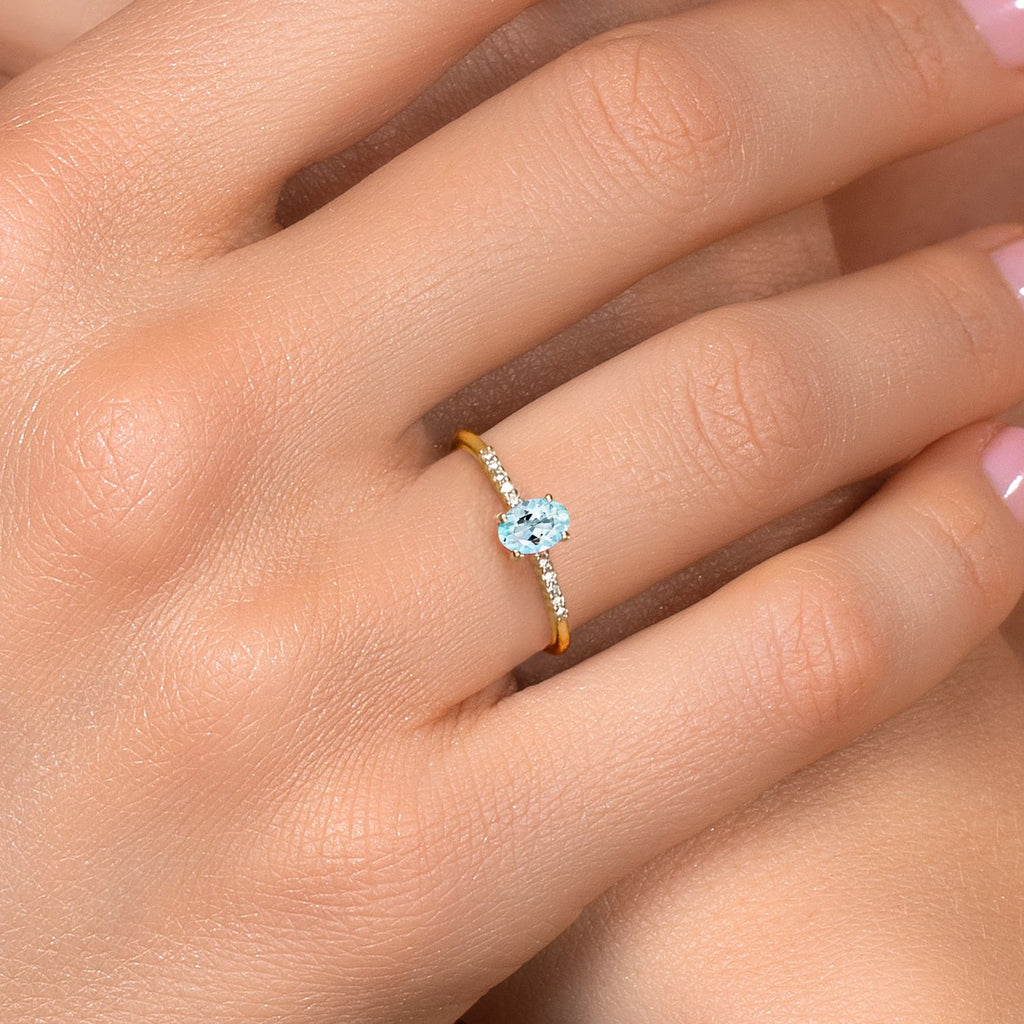 Ring in 10K Yellow Gold