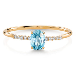 Zircon_9_Ring in 10K Yellow Gold