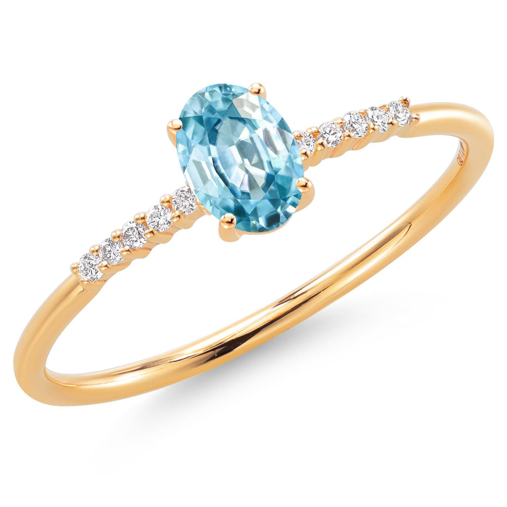 Zircon_9_Ring in 10K Yellow Gold