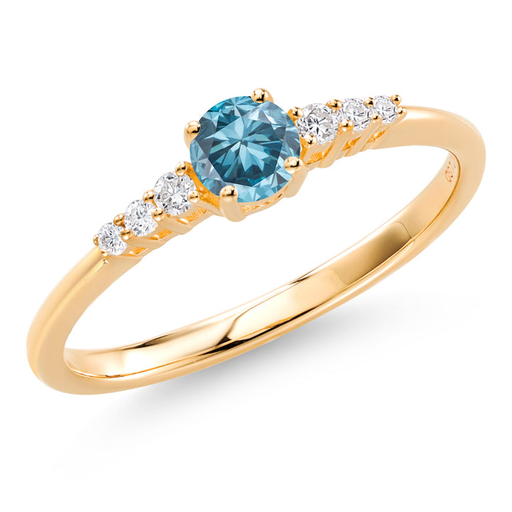 Ring in 10K Yellow Gold