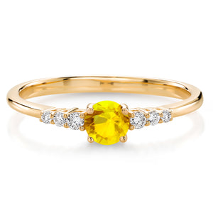 Ring in 10K Yellow Gold