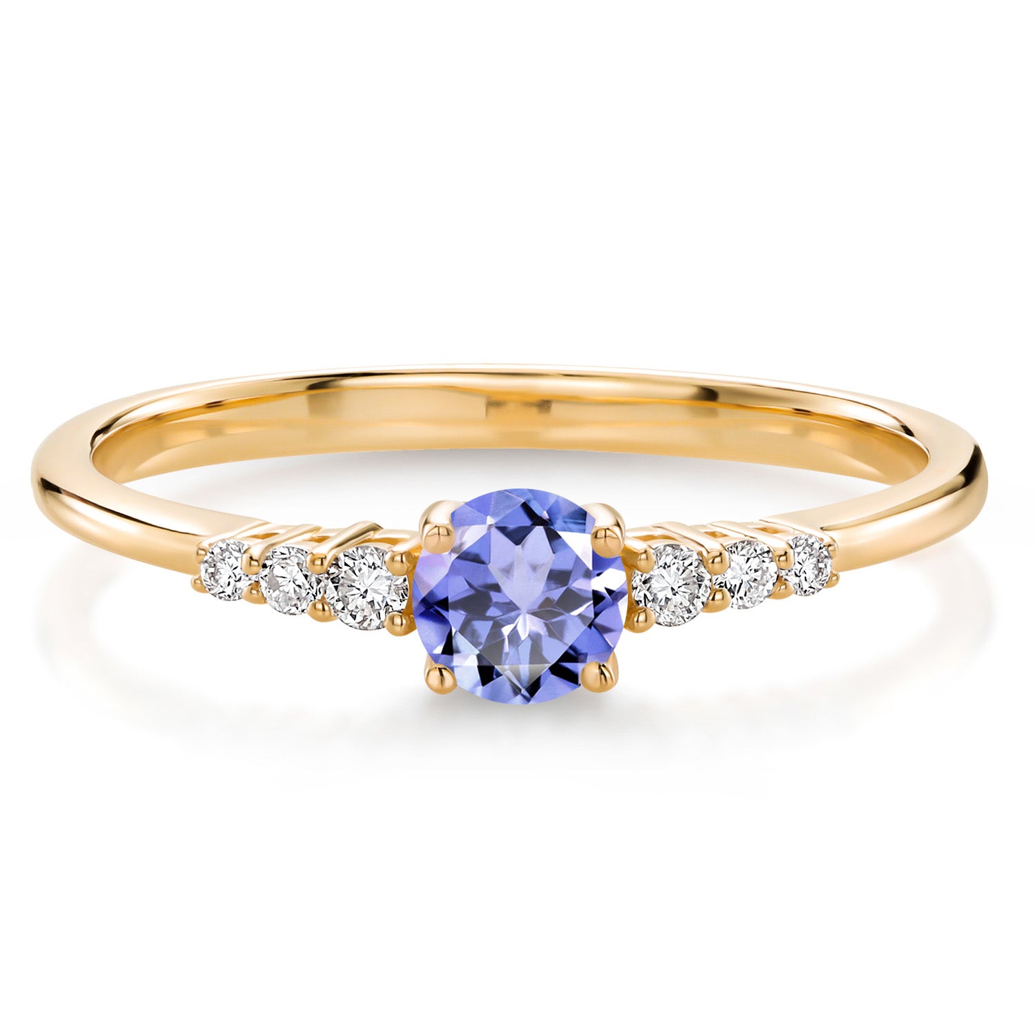 Tanzanite - December_8_Ring in 10K Yellow Gold