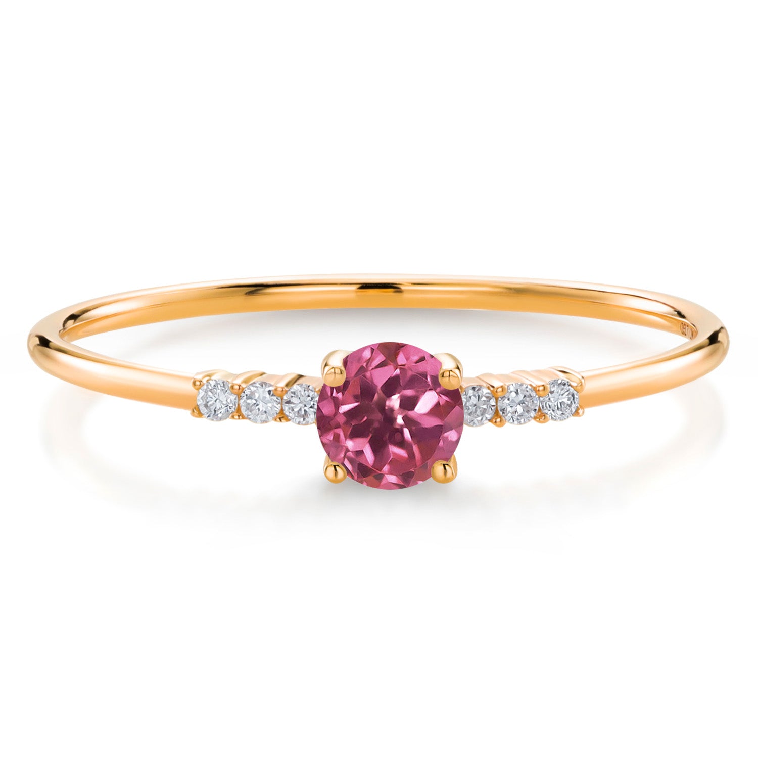Tourmaline - October_7_Ring in 10K Yellow Gold