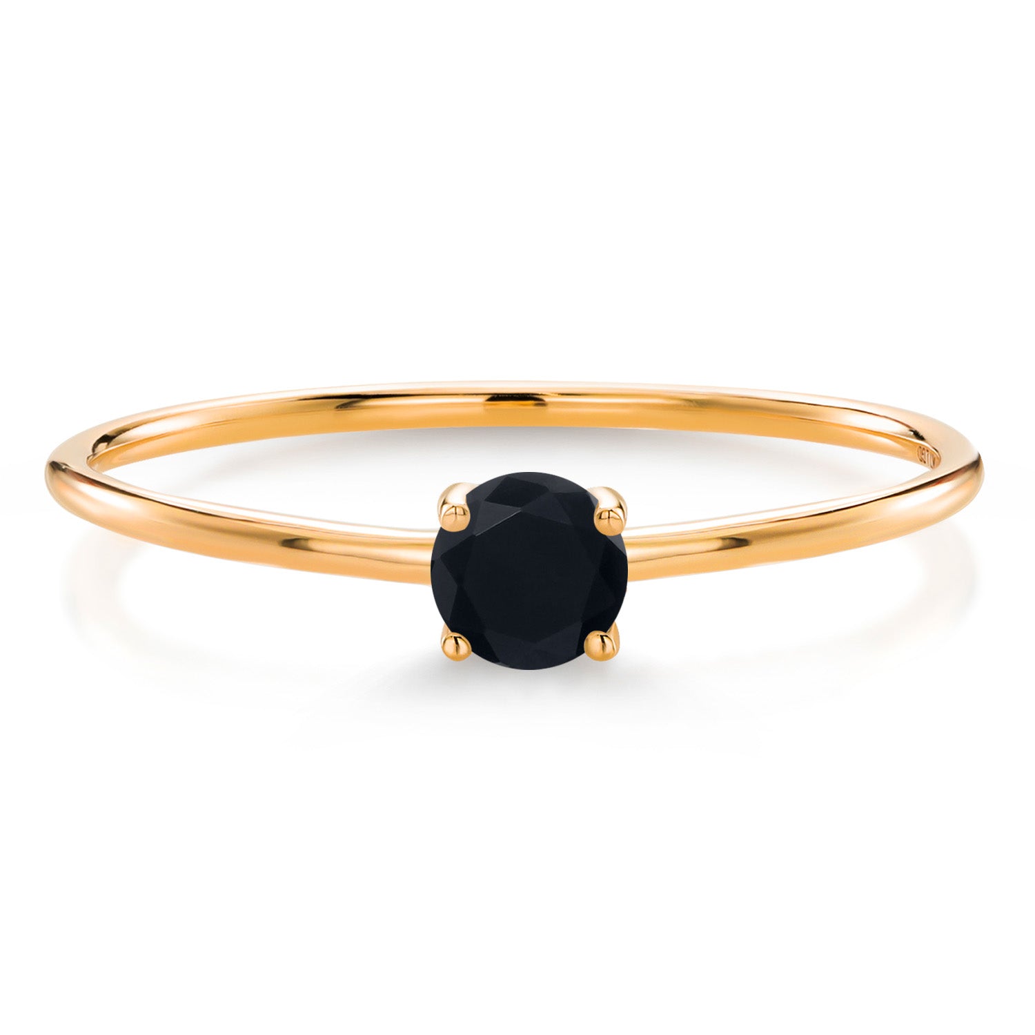 Onyx - December_6_Ring in 10K Yellow Gold