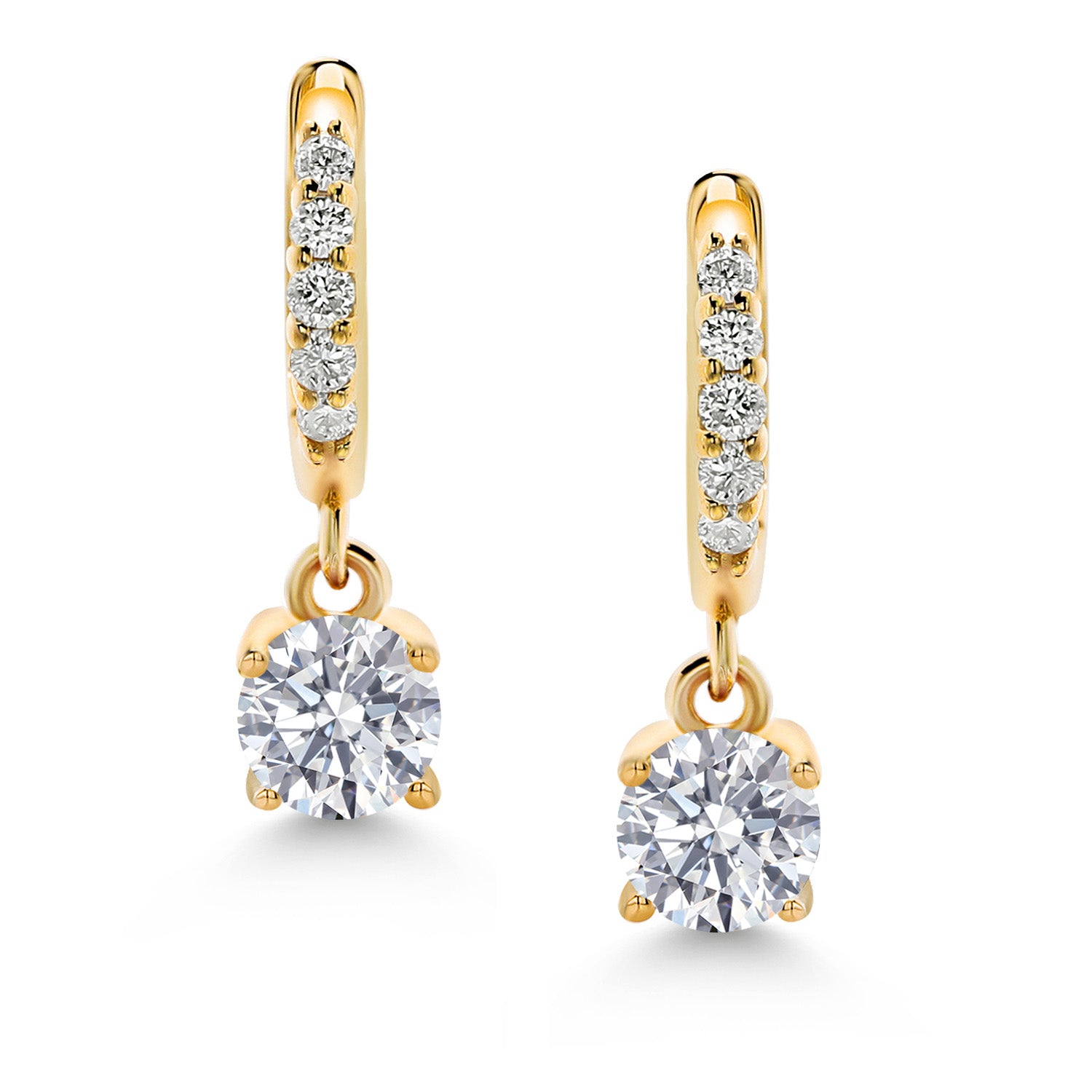 Earrings in 10K Yellow Gold