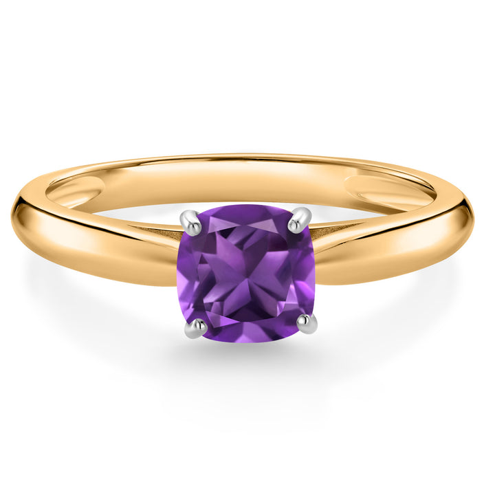 Ring in 10K Two Tone Gold