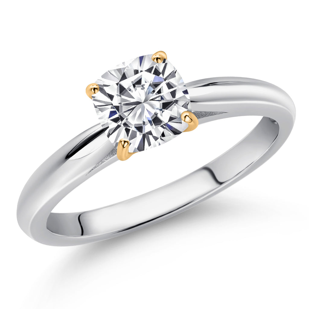 Ring in 10K Two Tone Gold