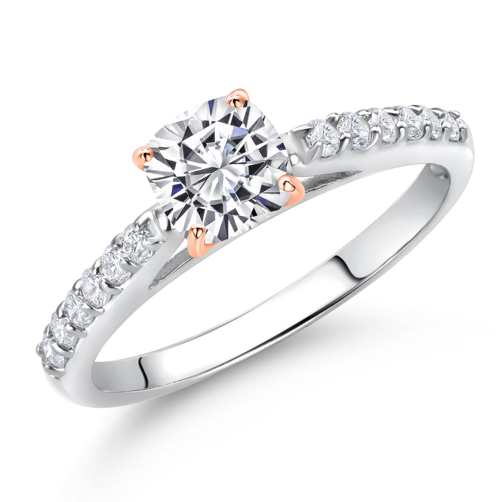 Ring in 10K Two Tone Gold