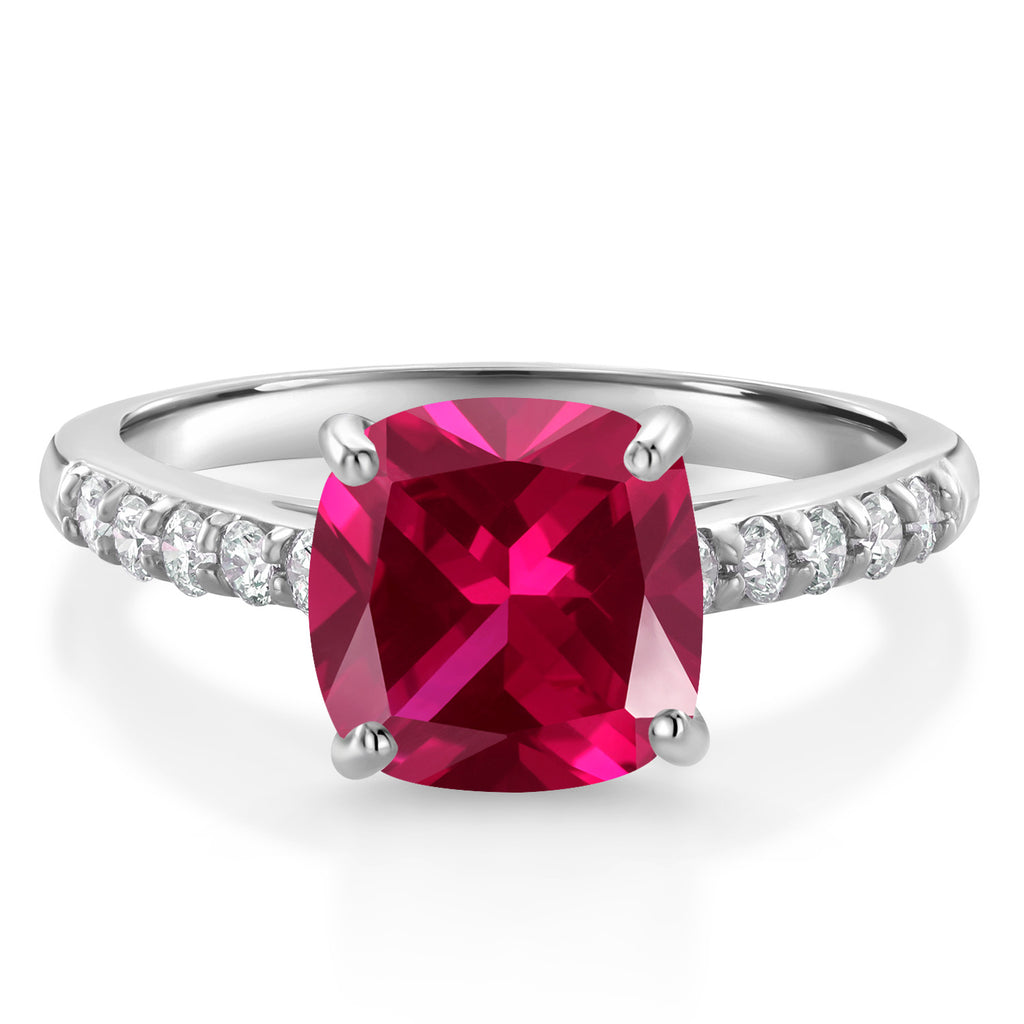 Created Ruby - July_6_Ring in 10K White Gold