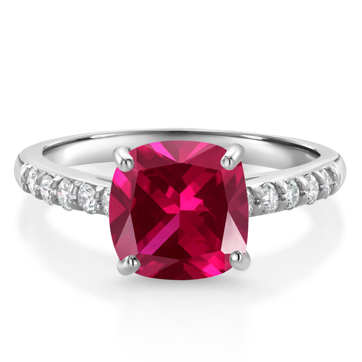 Created Ruby - July_6_Ring in 10K White Gold