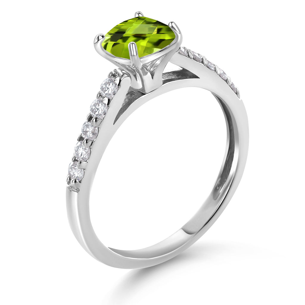 Ring in 10K White Gold