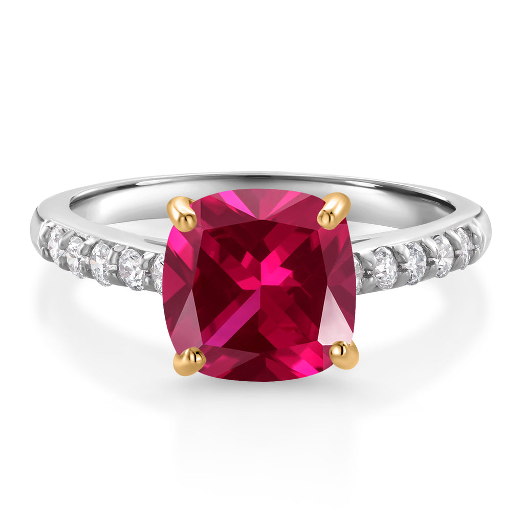 9_Ring in 10K Two Tone Gold