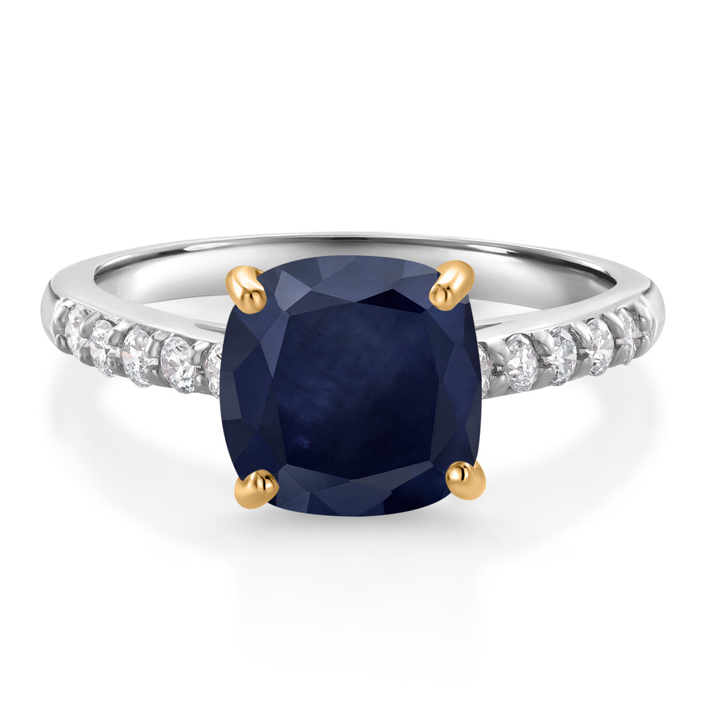 7_Ring in 10K Two Tone Gold