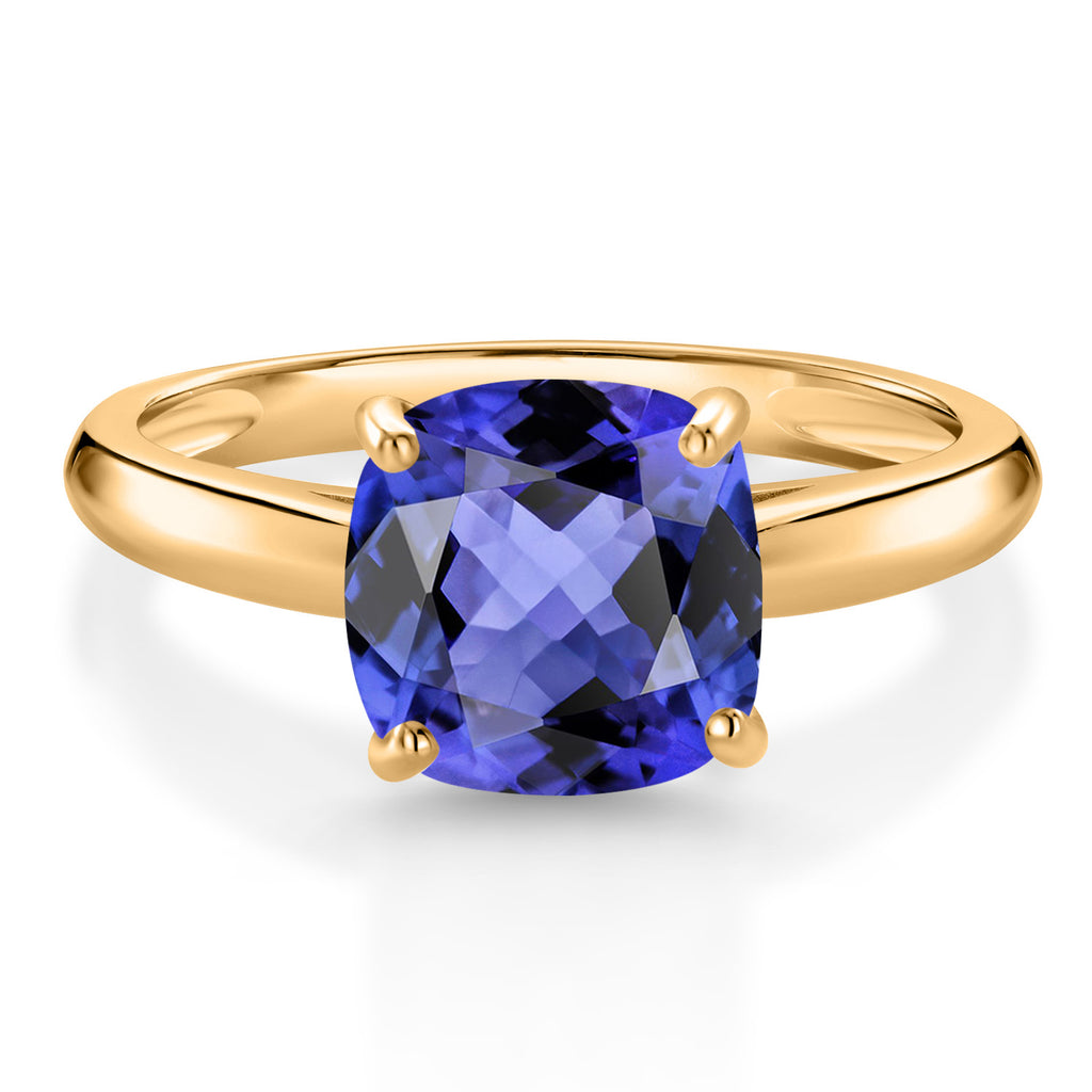 Tanzanite - December_9_Ring in 10K Yellow Gold