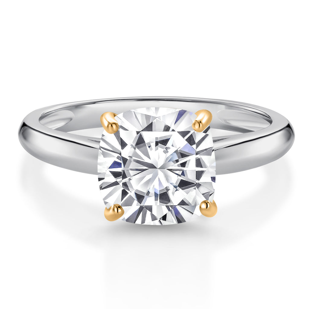 7_Ring in 925 Sterling Silver and 10K Yellow Gold
