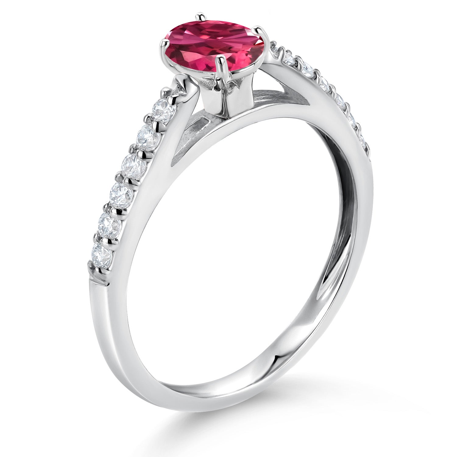 Ring in 10K White Gold