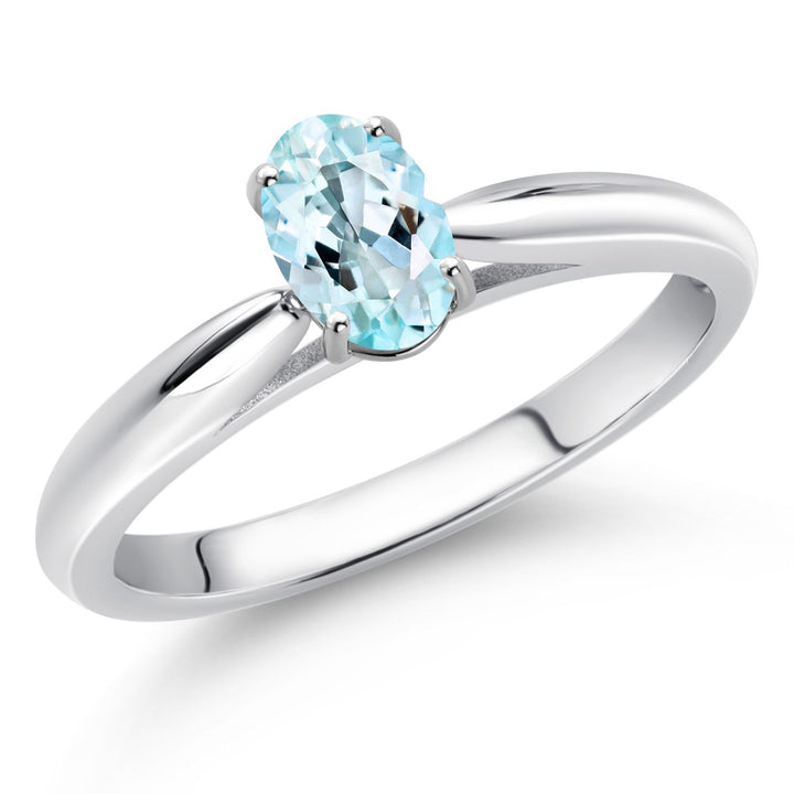 Ring in 10K White Gold