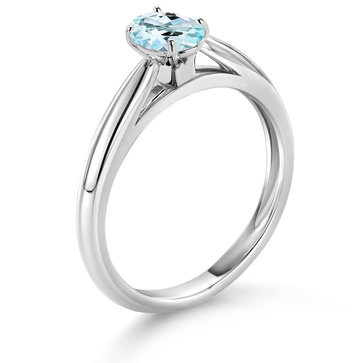 Ring in 10K White Gold